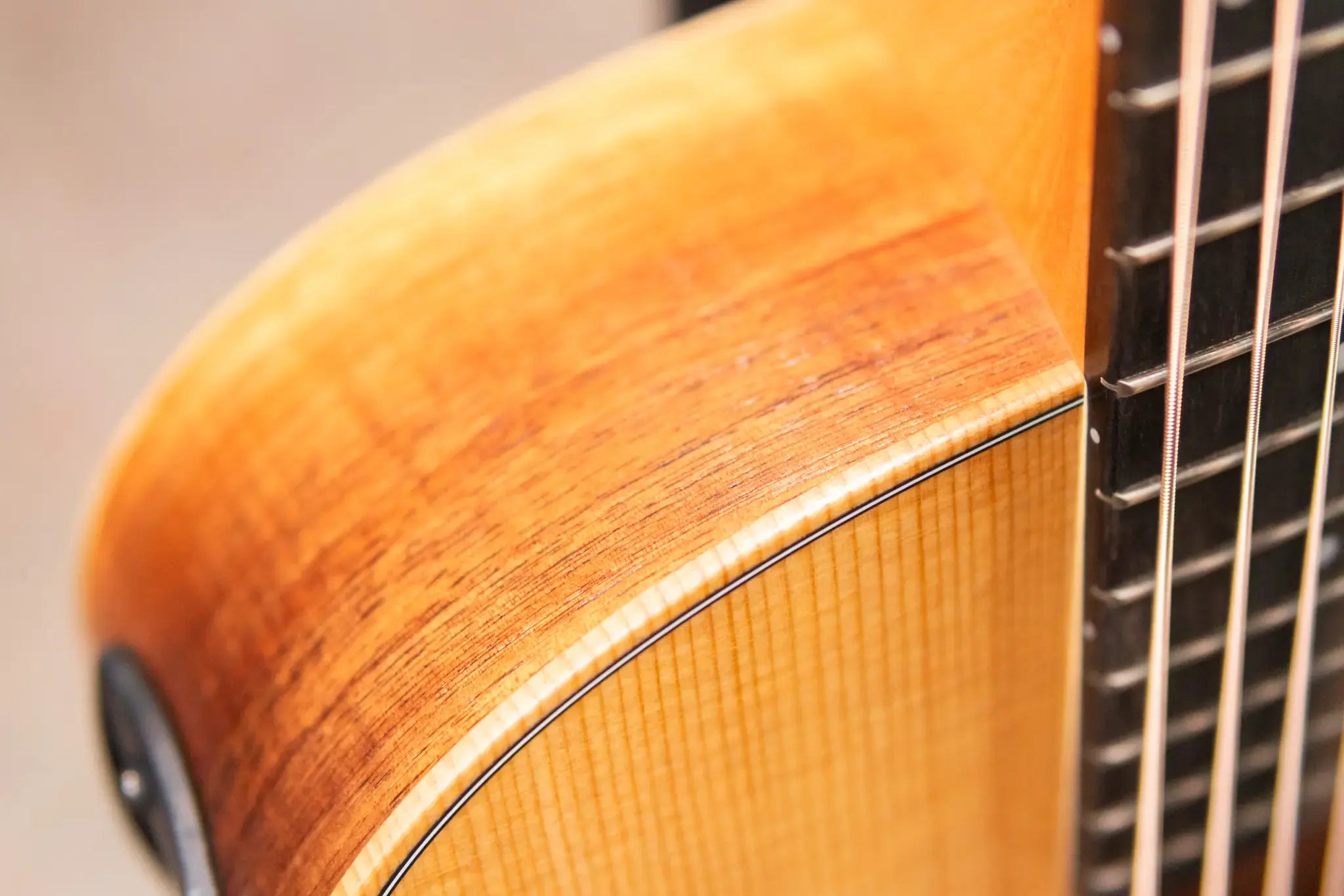 Taylor GS Mini-e LTD Acoustic/Electric Guitar - Figured Koa with Gig Bag