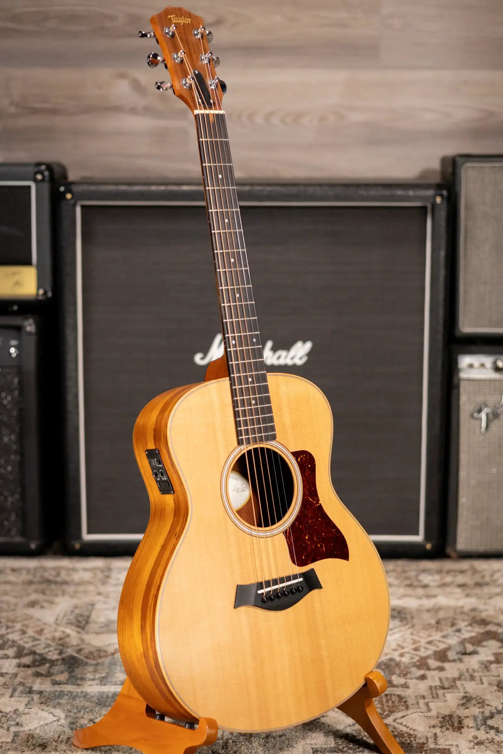 Taylor GS Mini-e LTD Ovangkol Acoustic-Electric Guitar with Gig Bag - Used