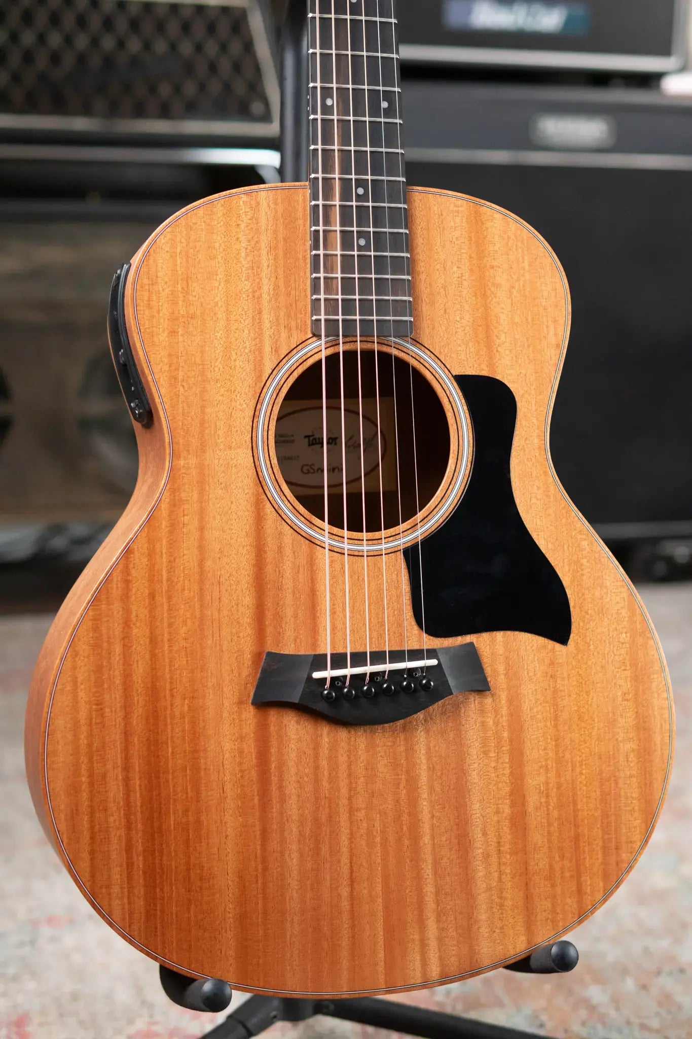 Taylor GS Mini-e Mahogany Acoustic-Electric Guitar w/ Structured Gig Bag