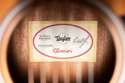 Taylor GS Mini-e Mahogany Acoustic/Electric Guitar with GS Mini Hard Bag