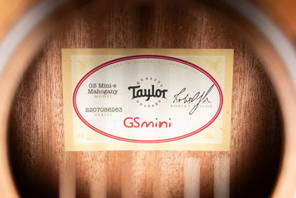 Taylor GS Mini-e Mahogany Acoustic/Electric Guitar with GS Mini Hard Bag