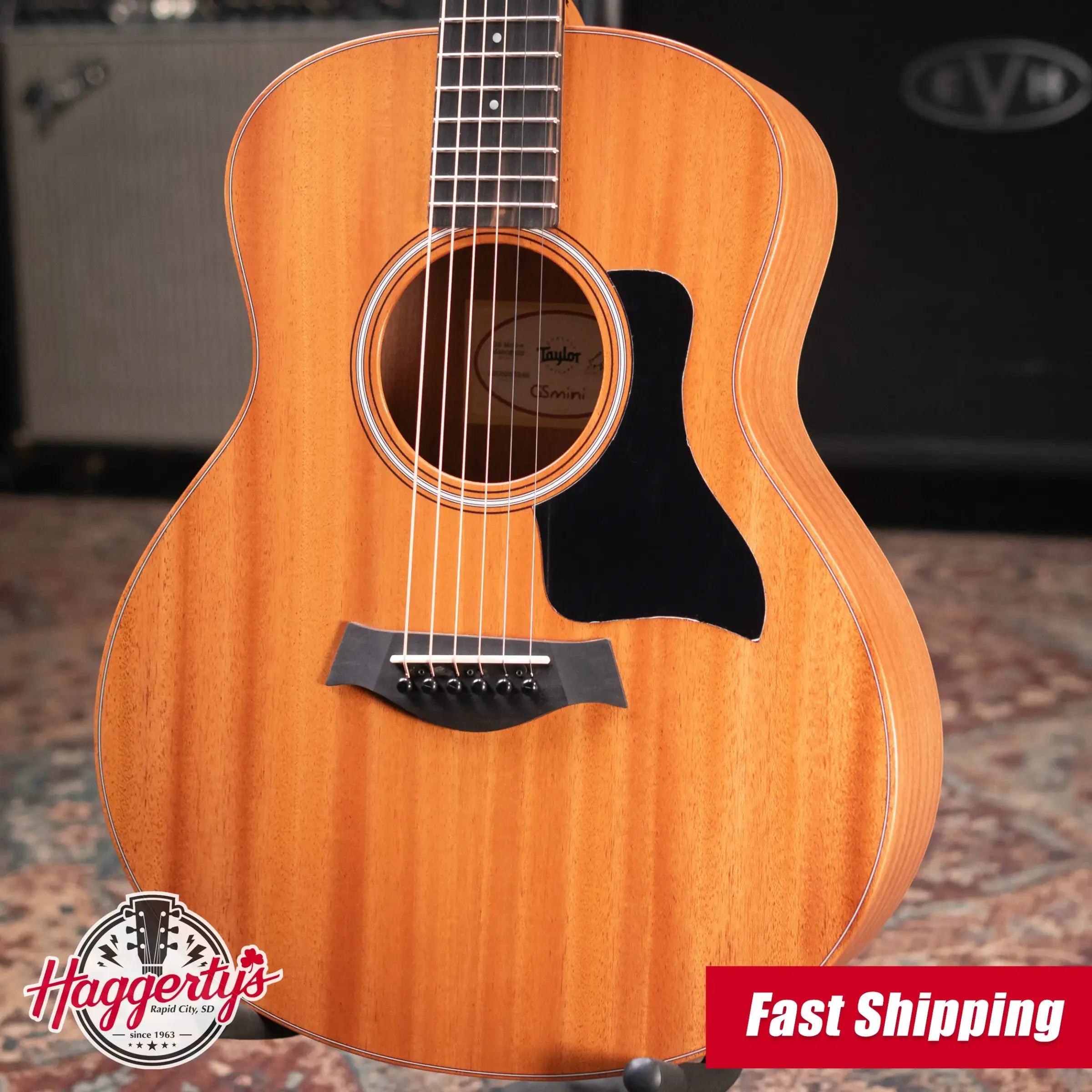 Taylor GS Mini-e Mahogany Acoustic-Electric Guitar with Gig Bag