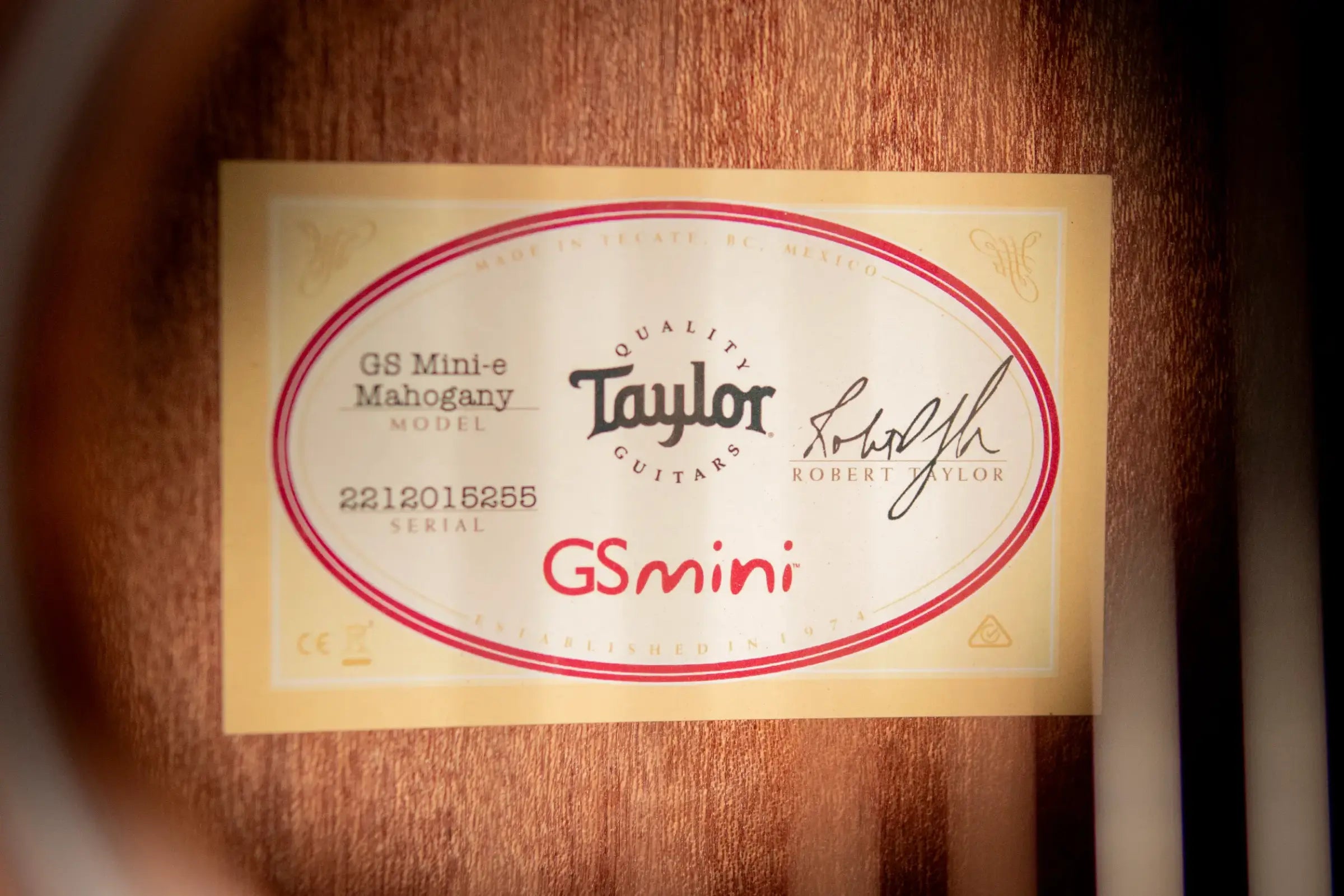 Taylor GS Mini-e Mahogany Acoustic/Electric Guitar with Gig Bag