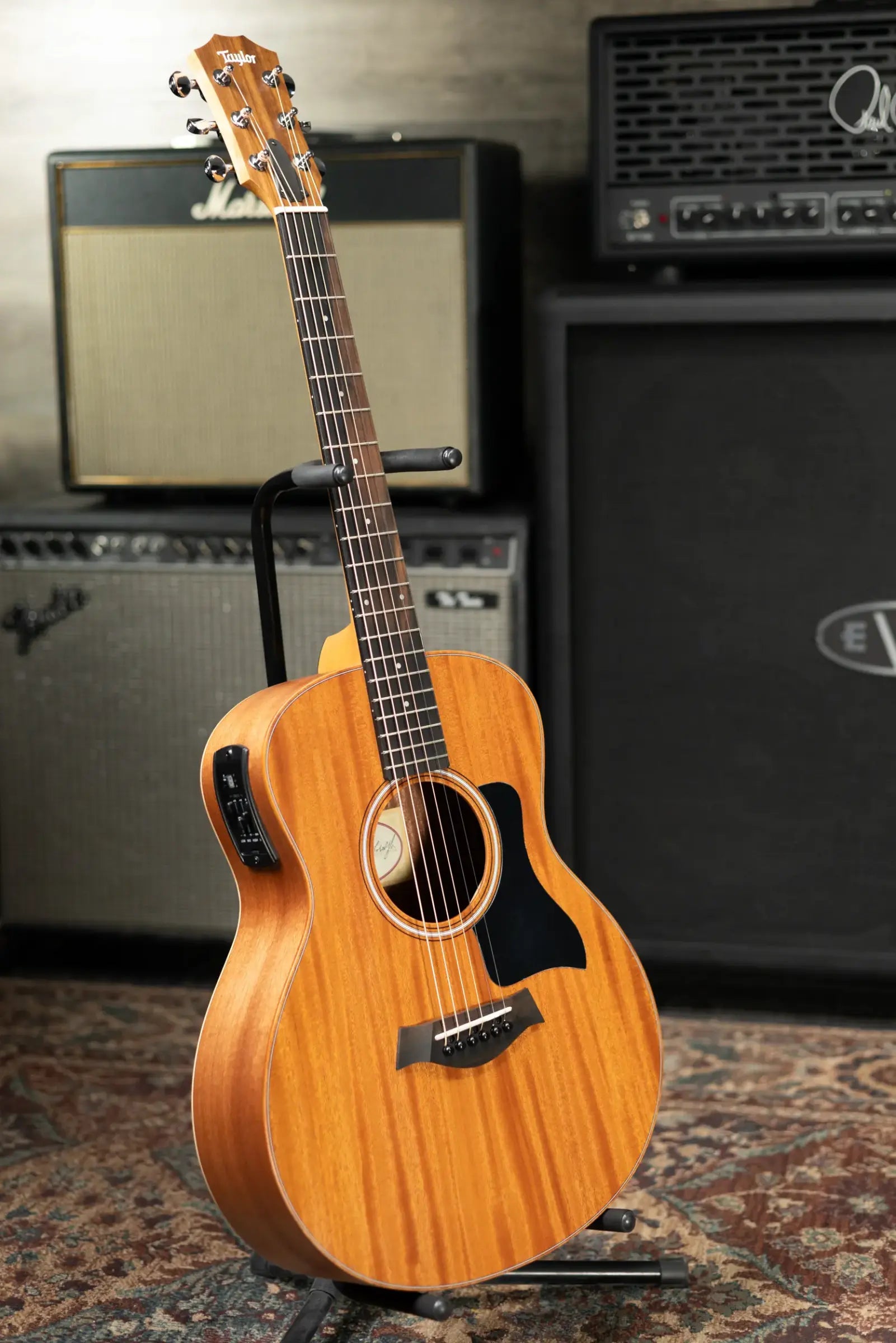 Taylor GS Mini-e Mahogany Acoustic-Electric Guitar with Gig Bag