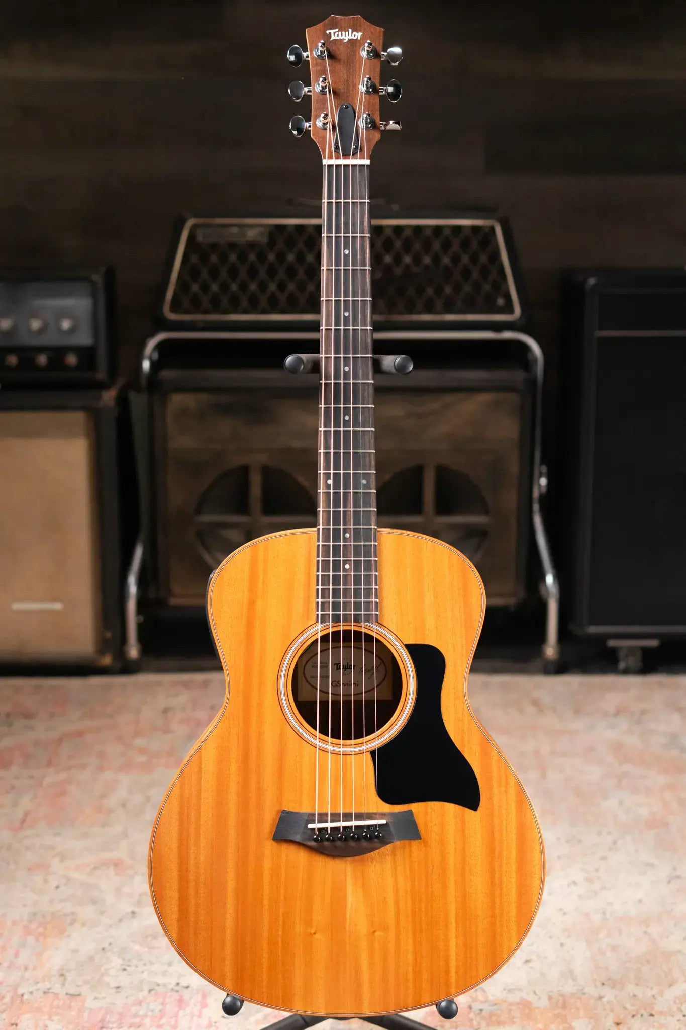 Taylor GS Mini-e Mahogany Acoustic-Electric Guitar with Structured Gig Bag