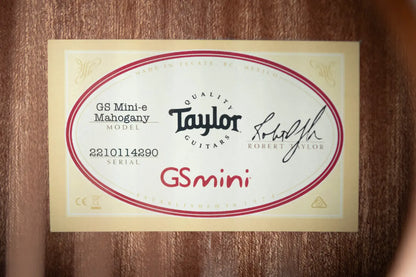 Taylor GS Mini-e Mahogany Acoustic/Electric with GS Mini Bag