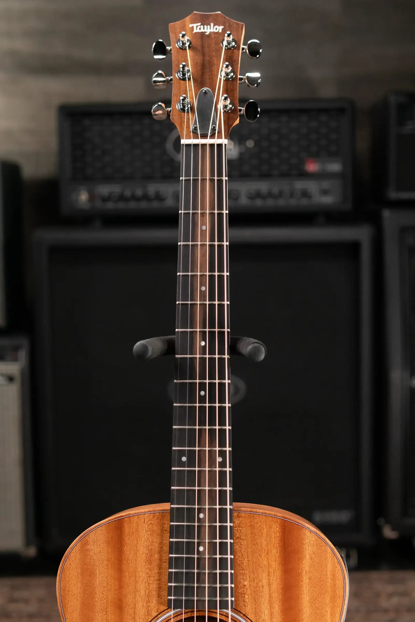 Taylor GS Mini-e Mahogany Left-Handed Acoustic/Electric Guitar - Mahogany with Gig Bag