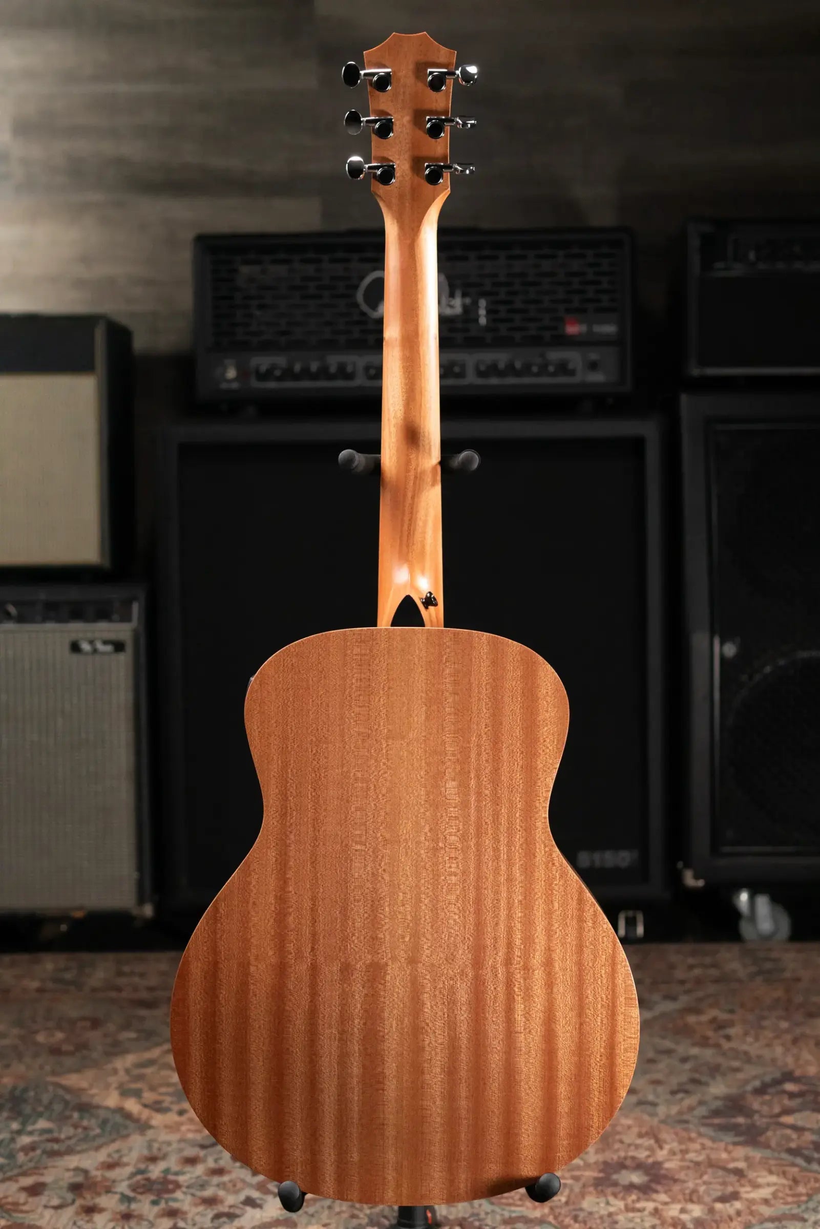 Taylor GS Mini-e Mahogany Left-Handed Acoustic/Electric Guitar - Mahogany with Gig Bag