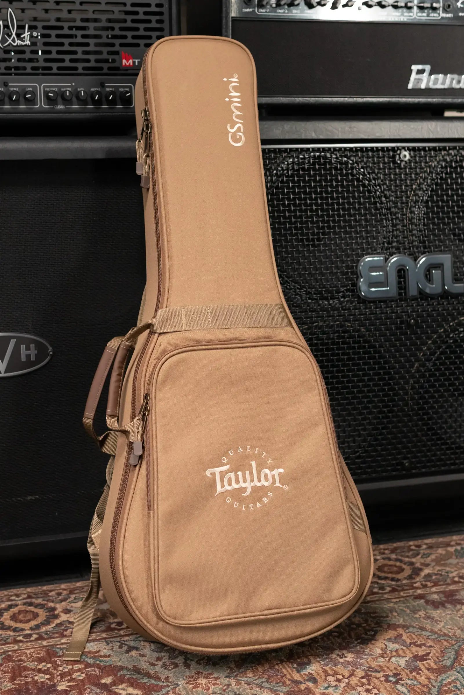 Taylor GS Mini-e Mahogany Left-Handed Acoustic/Electric Guitar - Mahogany with Gig Bag