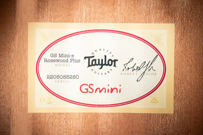 Taylor GS Mini-e Rosewood Plus Acoustic/Electric Guitar with Aerocase