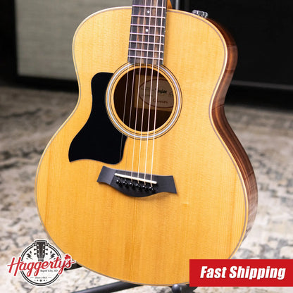 Taylor GS Mini-e Rosewood Plus Left-Handed Acoustic/Electric Guitar - Natural with Aerocase