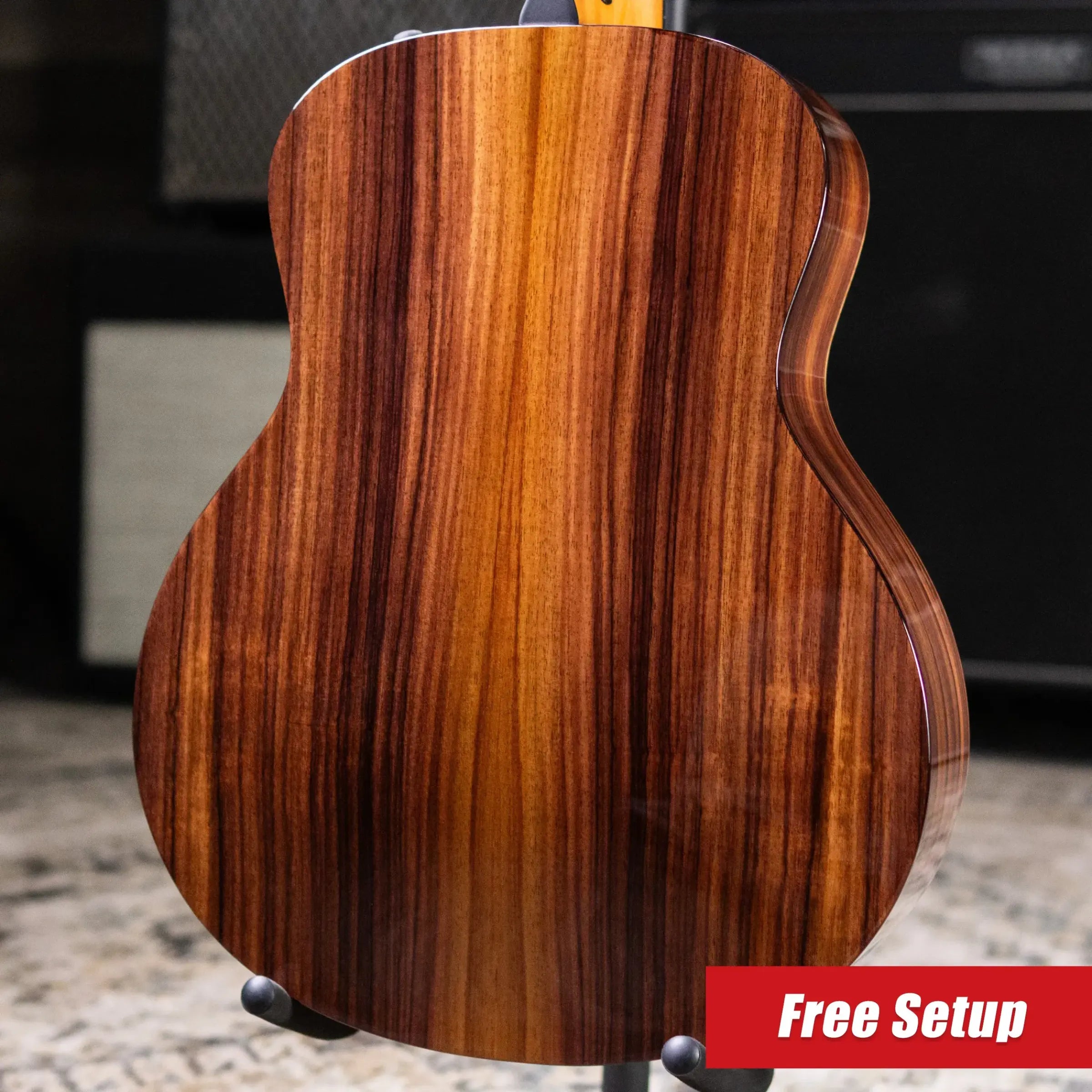 Taylor GS Mini-e Rosewood Plus Left-Handed Acoustic/Electric Guitar - Natural with Aerocase