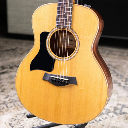 Taylor GS Mini-e Rosewood Plus Left-Handed Acoustic/Electric Guitar - Natural with Aerocase