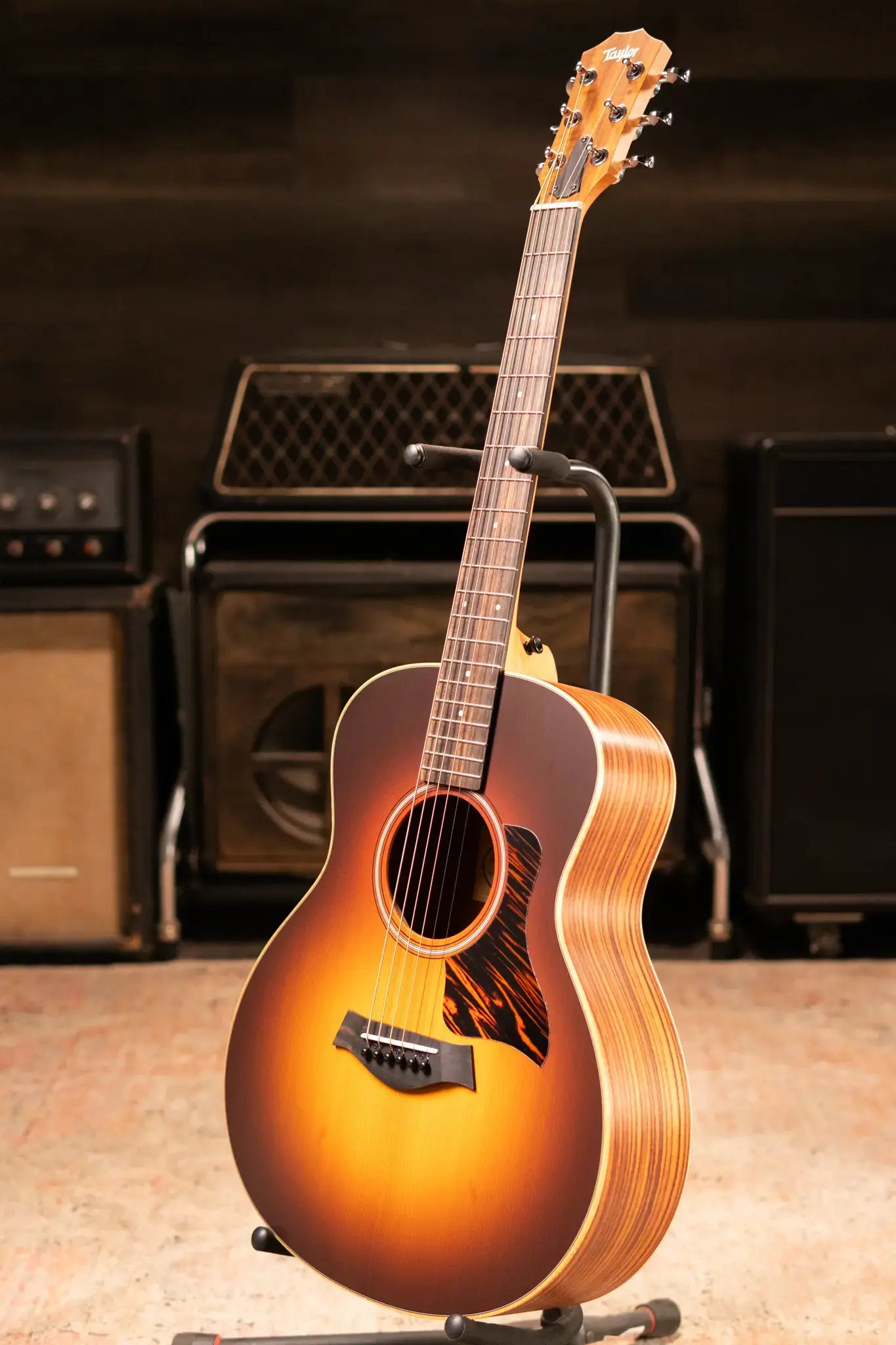 Taylor GS Mini-e Rosewood SB Acoustic/Electric Guitar - Sunburst with GS Mini Gig Bag