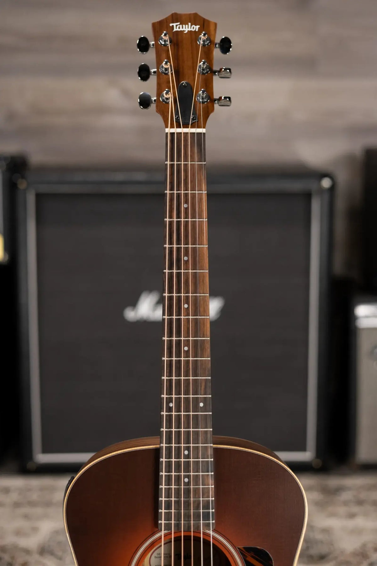 Taylor GS Mini-e Rosewood SB Acoustic/Electric Guitar - Sunburst with GS Mini Hard Bag - Factory Used