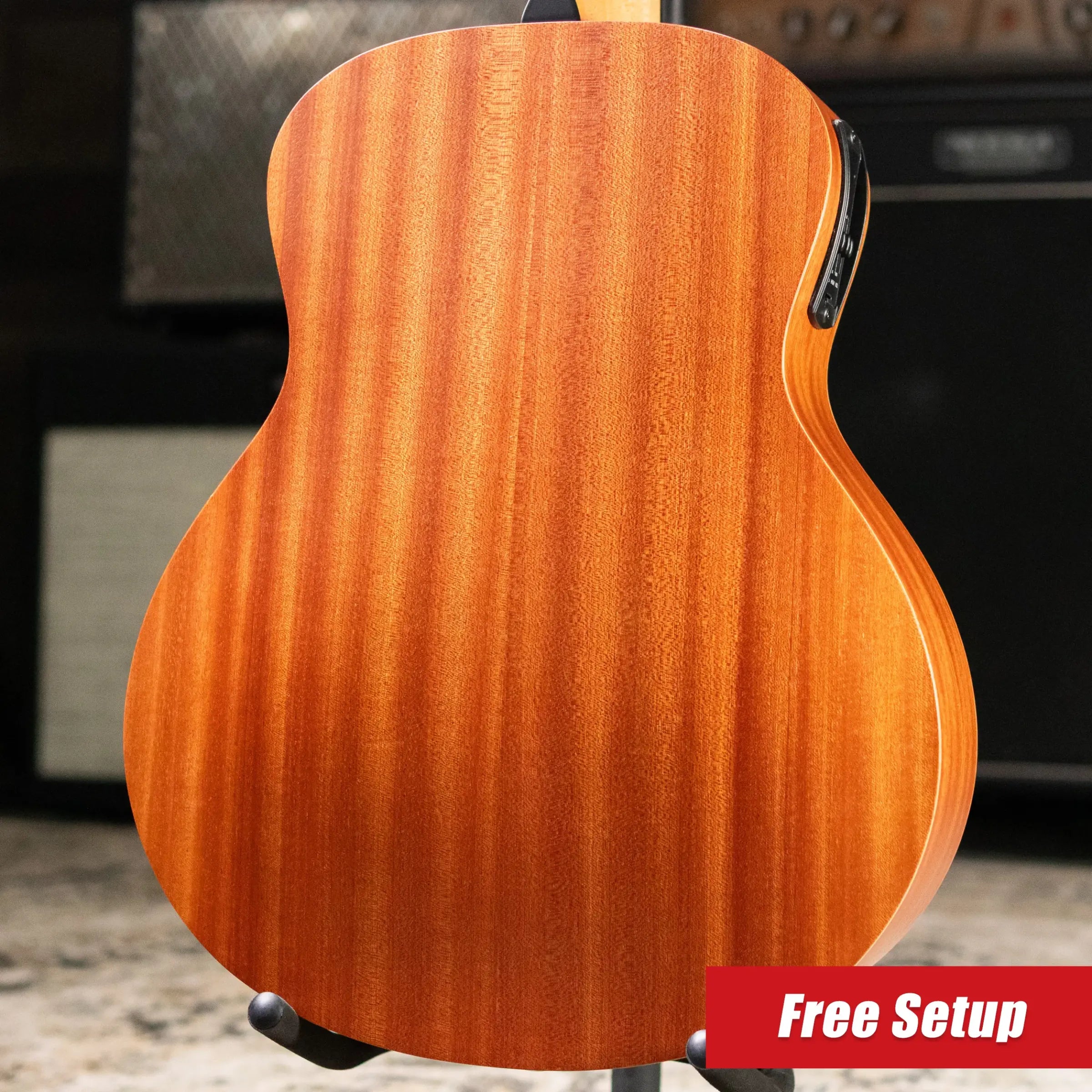 Taylor GS Mini-e Special Edition Acoustic/Electric Guitar - Blue Burst with Gig Bag - Factory Demo