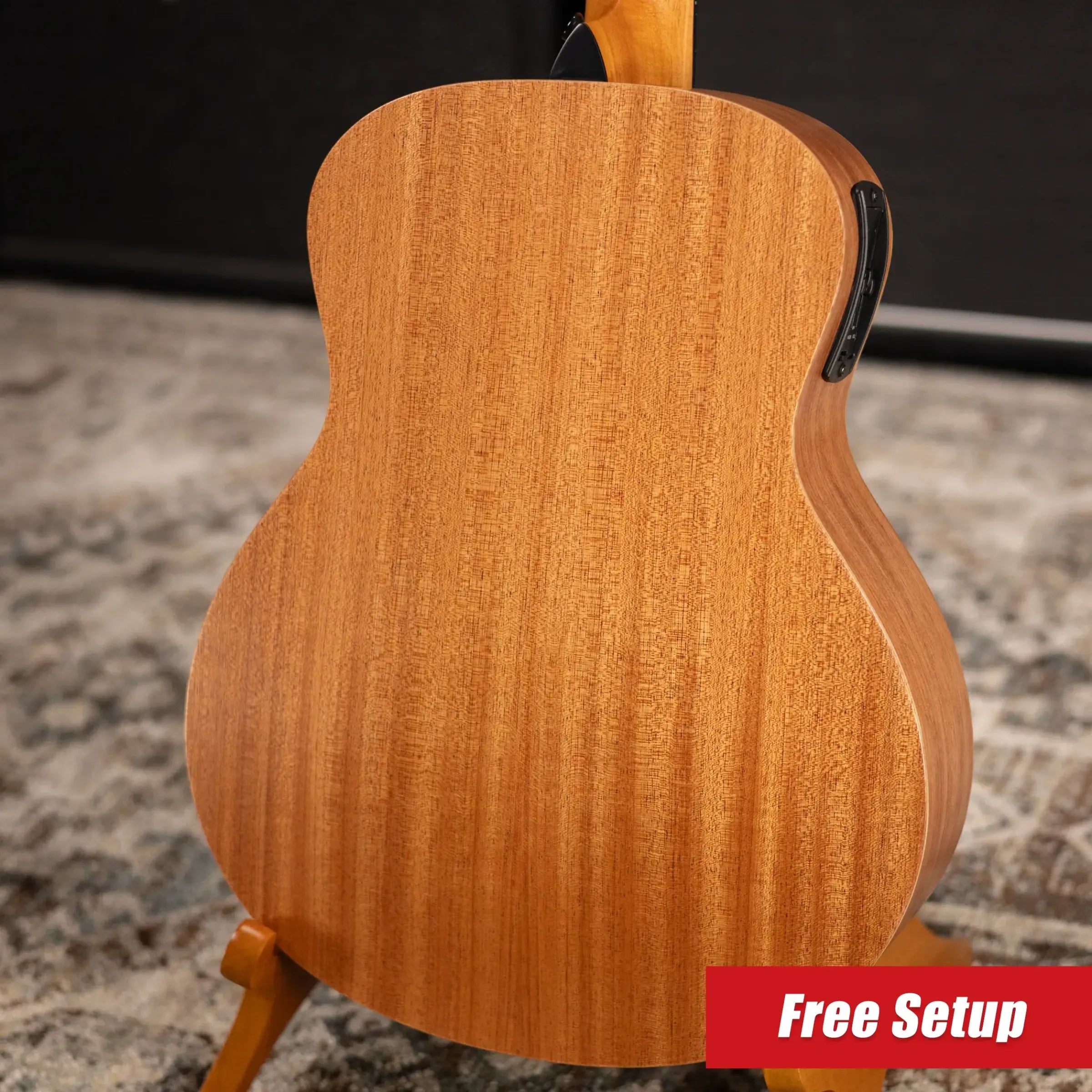 Taylor GS Mini-e Special Edition Acoustic/Electric Guitar - Floral Green with GS Mini Hard Bag