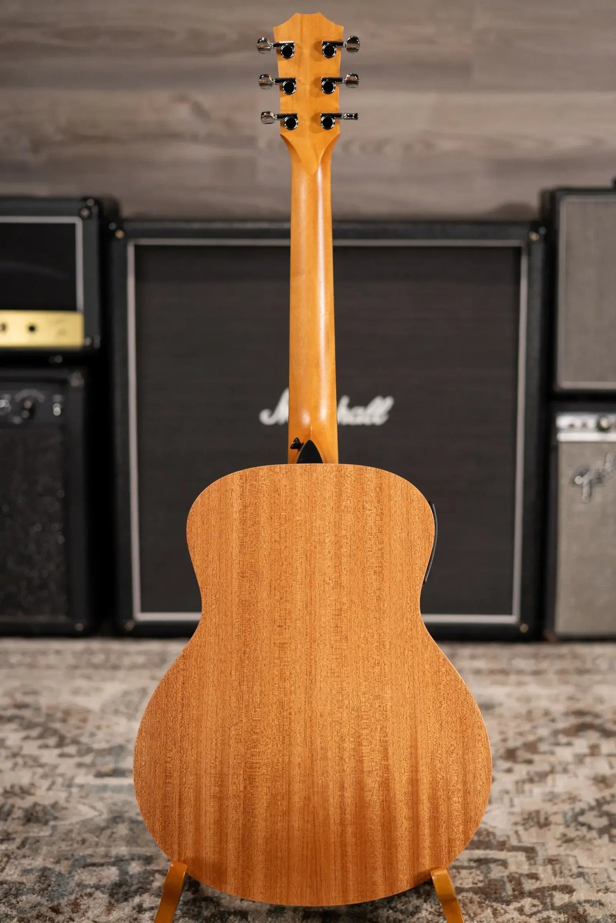 Taylor GS Mini-e Special Edition Acoustic/Electric Guitar - Floral Green with GS Mini Hard Bag