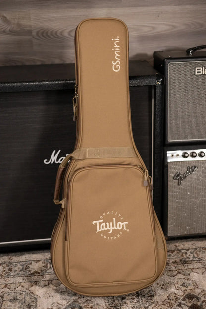 Taylor GS Mini-e Special Edition Acoustic/Electric Guitar - Floral Green with GS Mini Hard Bag