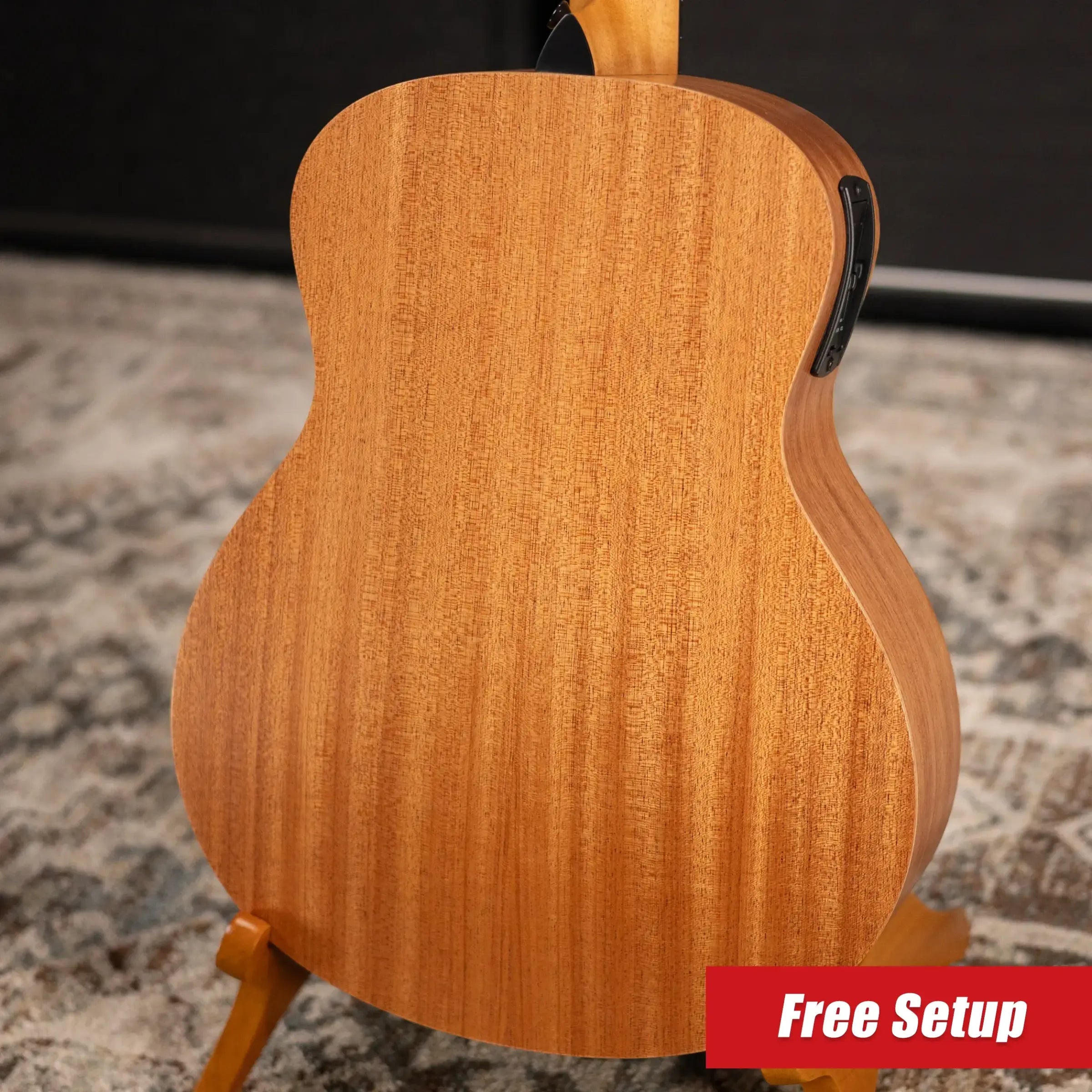 Taylor GS Mini-e Special Edition Acoustic/Electric Guitar - Floral Green with GS Mini Hard Bag