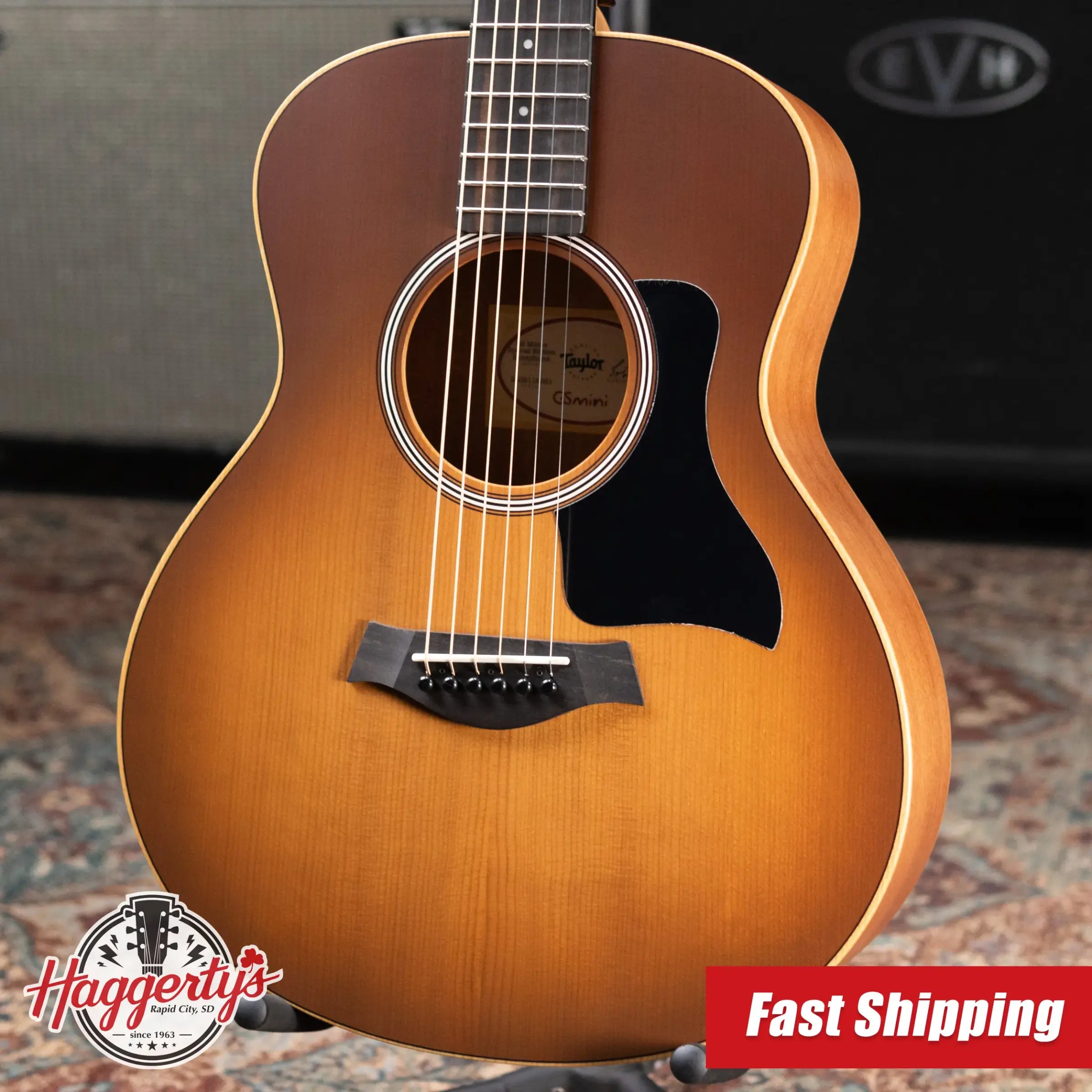 Taylor GS Mini-e Special Edition Acoustic/Electric Guitar - Honeyburst with GS Mini Bag