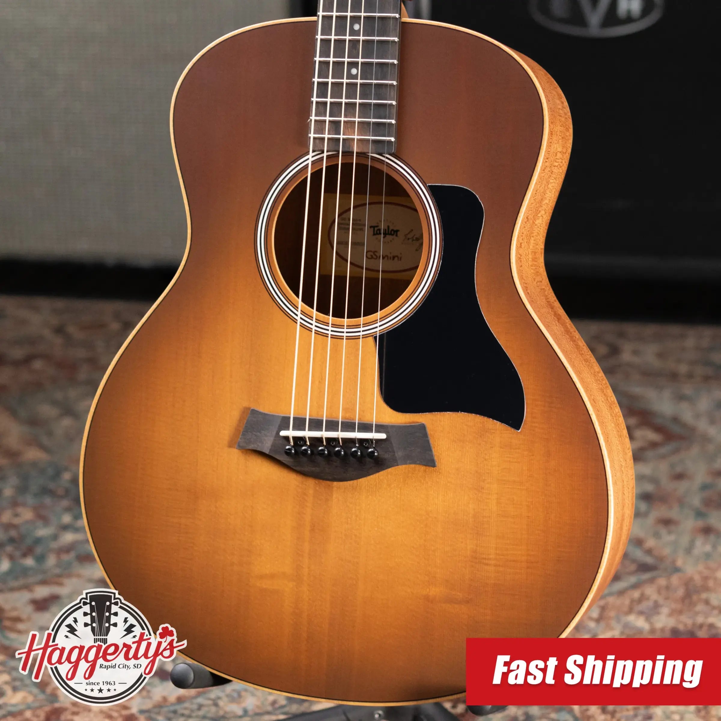 Taylor GS Mini-e Special Edition Acoustic/Electric Guitar - Honeyburst with GS Mini Bag
