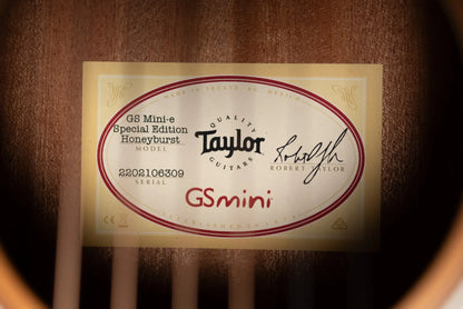 Taylor GS Mini-e Special Edition Acoustic/Electric Guitar - Honeyburst with GS Mini Bag