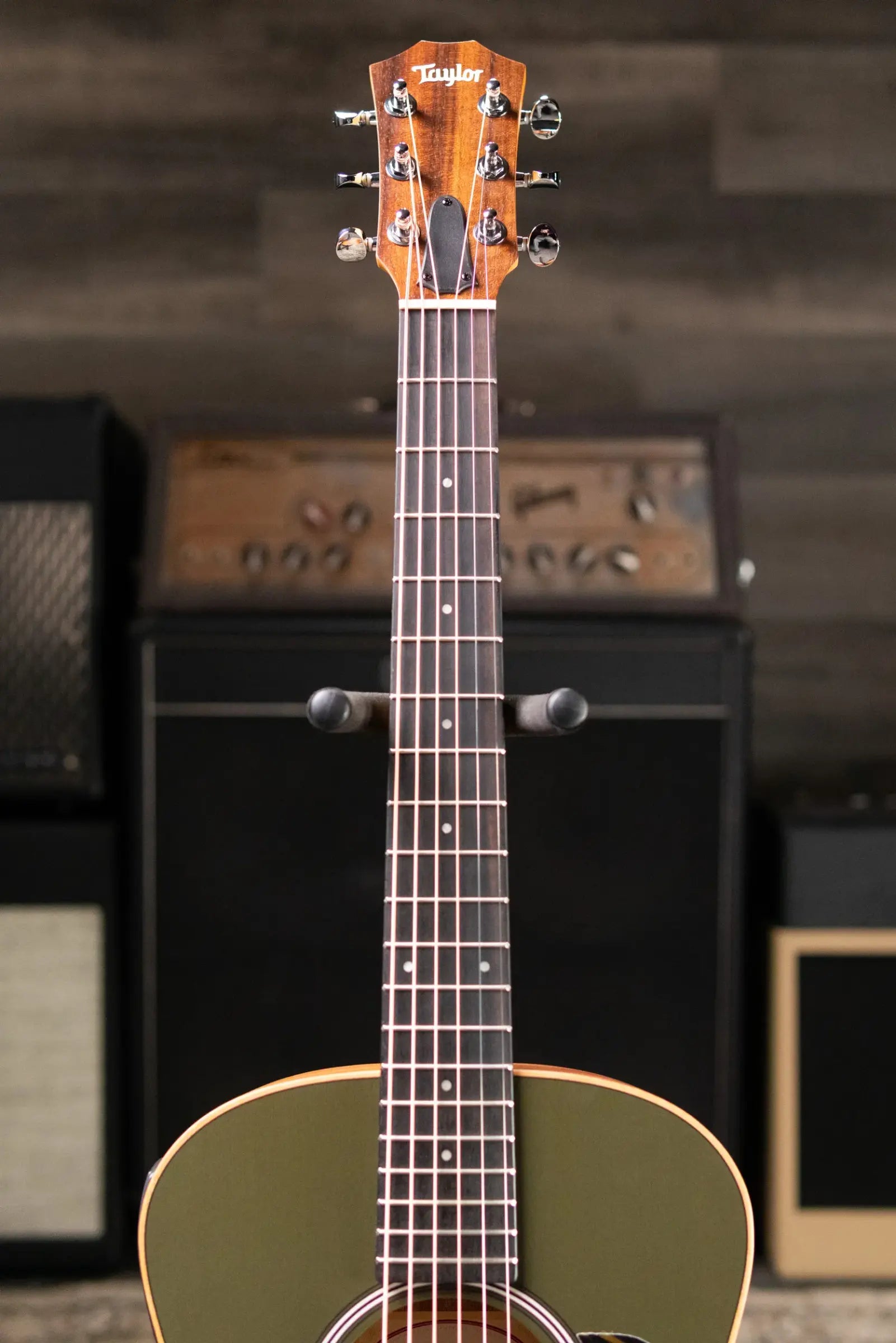 Taylor GS Mini-e Special Edition Acoustic/Electric Guitar - Olive with GS Mini Bag
