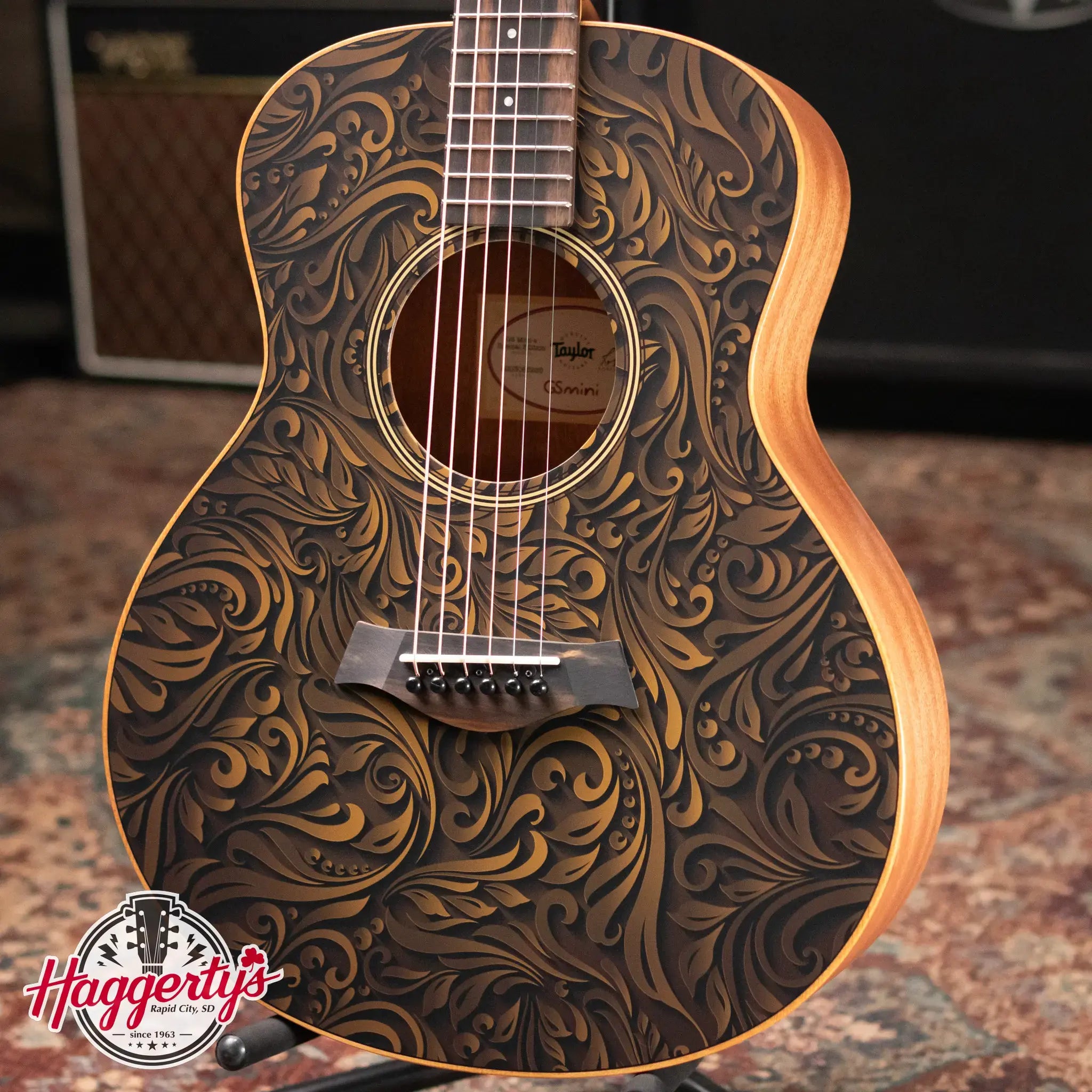 Taylor GS Mini-e Special Edition Acoustic/Electric Guitar - Paisley Burst with GS Mini Bag