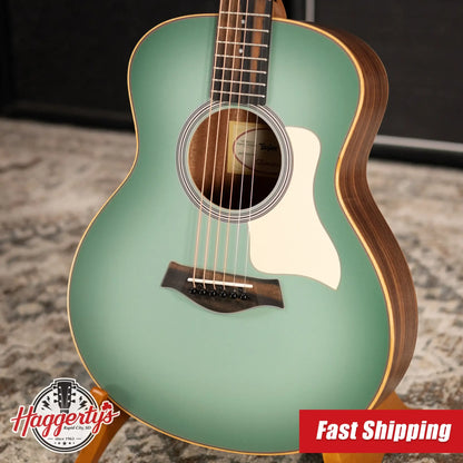 Taylor GS Mini-e Special Edition Acoustic/Electric Guitar - Vintage Teal Burst with GS Mini Hard Bag
