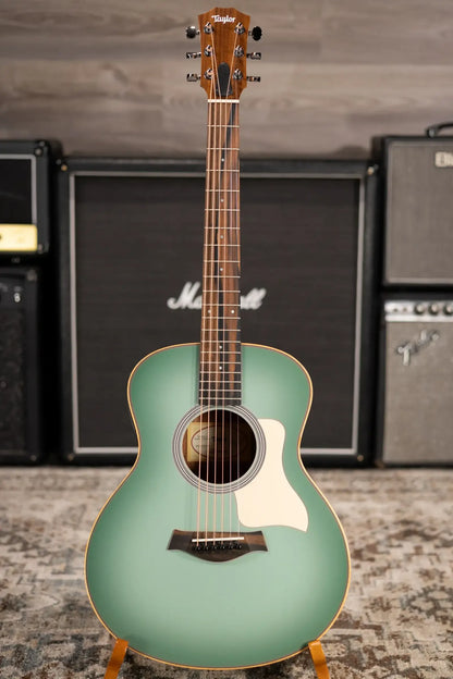 Taylor GS Mini-e Special Edition Acoustic/Electric Guitar - Vintage Teal Burst with GS Mini Hard Bag