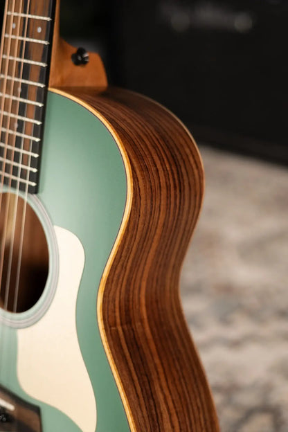 Taylor GS Mini-e Special Edition Acoustic/Electric Guitar - Vintage Teal Burst with GS Mini Hard Bag