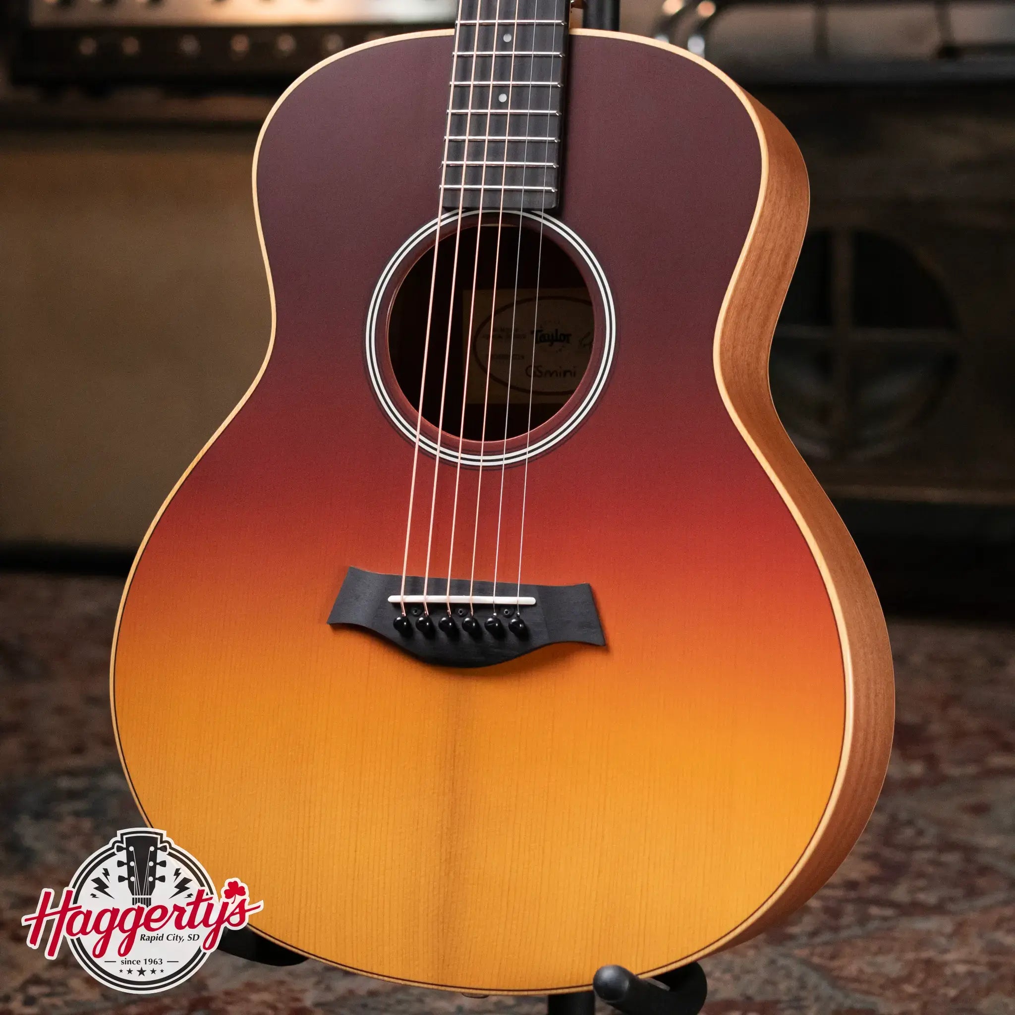 Taylor GS Mini-e Special Edition Acoustic/Electric - Sunset Fade with GS Mini Bag