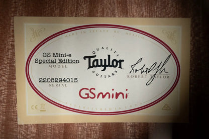 Taylor GS Mini-e Special Edition Acoustic/Electric - Sunset Fade with GS Mini Bag