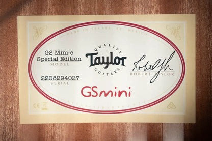 Taylor GS Mini-e Special Edition Acoustic/Electric - Sunset Fade with GS Mini Bag