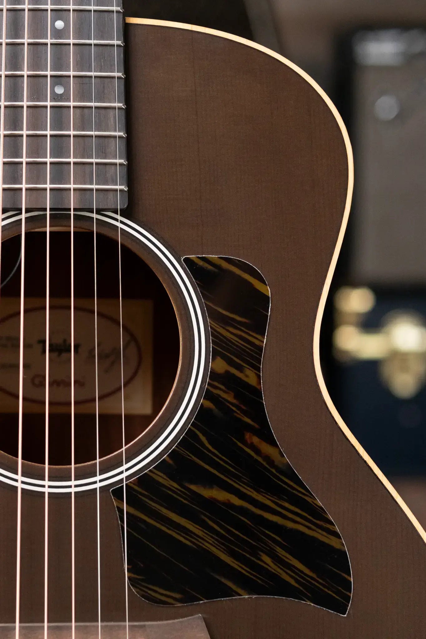 Taylor GS Mini-e Special Edition Acoustic/Electric Guitar - Transparent Black with GS Mini Bag