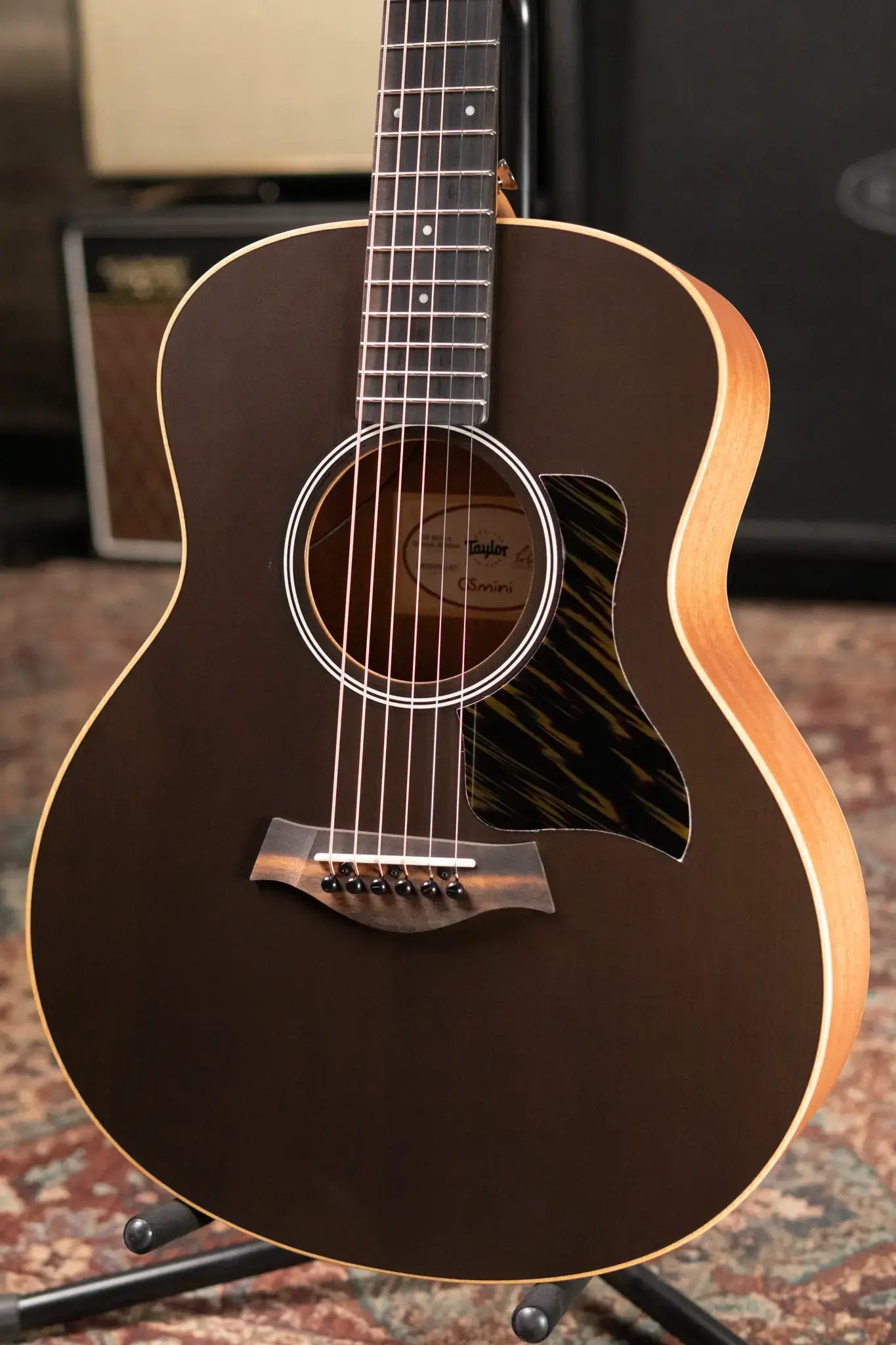 Taylor GS Mini-e Special Edition Acoustic/Electric - Transparent Black with GS Mini Bag