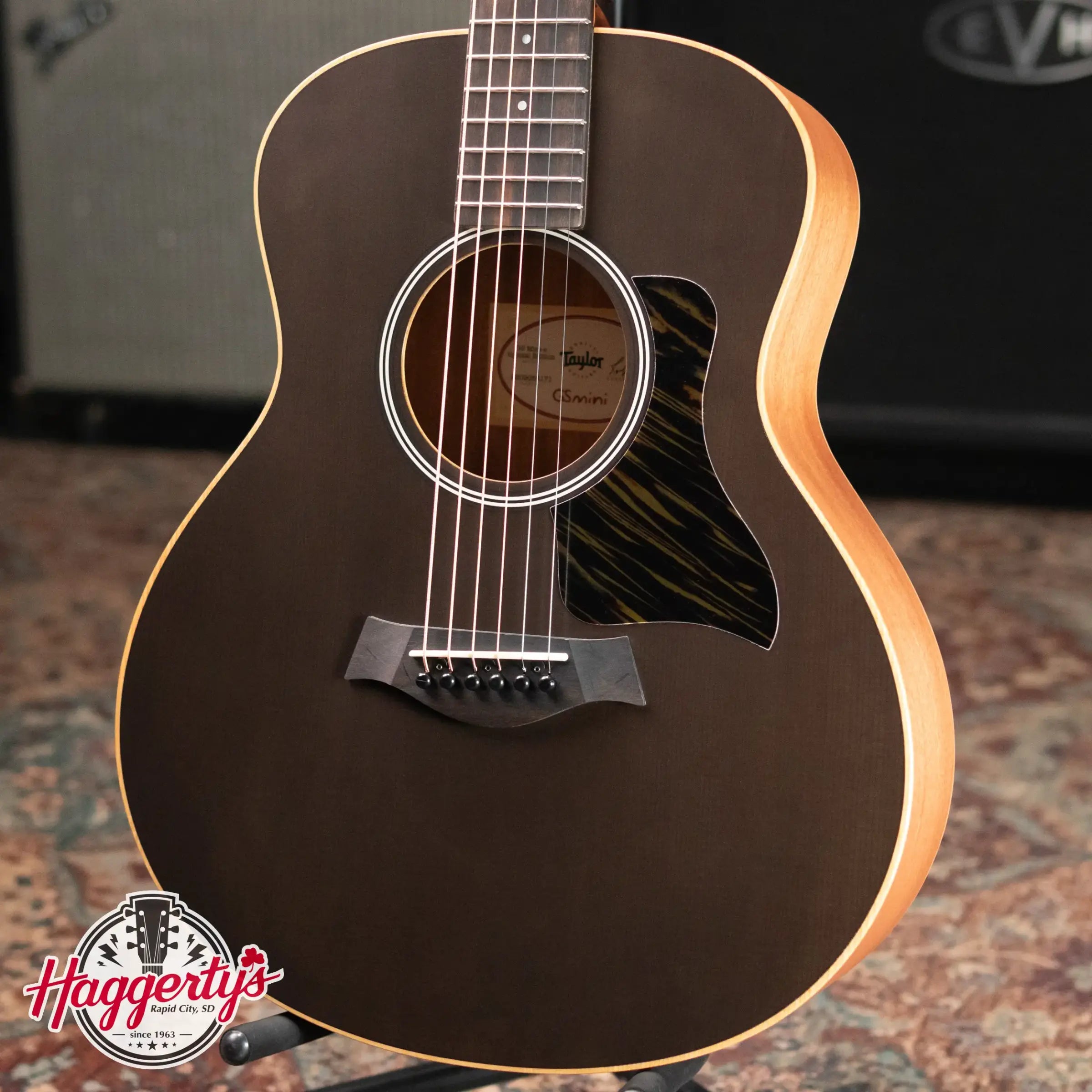 Taylor GS Mini-e Special Edition Acoustic/Electric - Transparent Black with GS Mini Bag