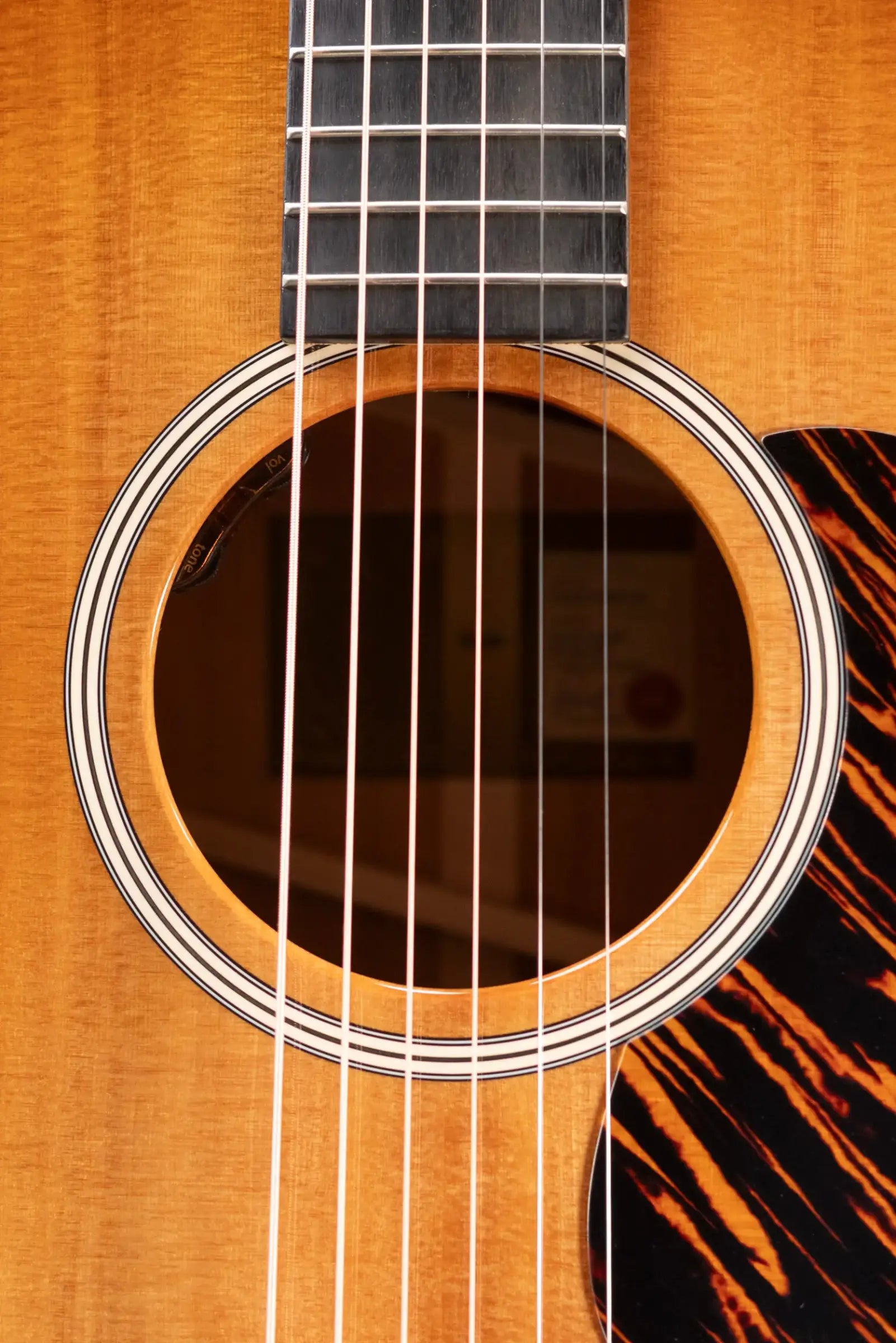 Taylor Gold Label 514e SB Super Auditorium Acoustic/Electric Guitar - Sunburst with Firestripe Pickguard and Hardshell Case