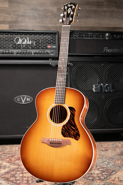 Taylor Gold Label 514e SB Super Auditorium Acoustic/Electric Guitar - Sunburst with Firestripe Pickguard and Hardshell Case