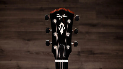 Taylor Gold Label 514e Super Auditorium Acoustic/Electric Guitar - Blacktop with Hardshell Case