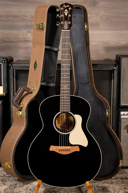Taylor Gold Label 514e Super Auditorium Acoustic/Electric Guitar - Blacktop with Hardshell Case