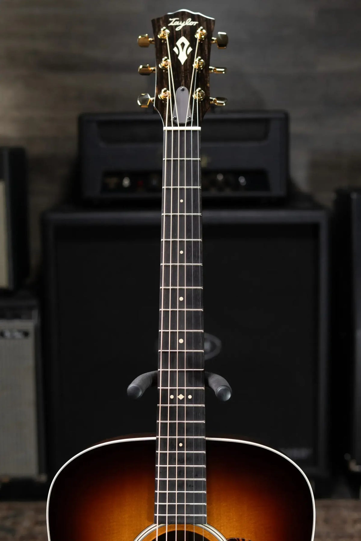 Taylor Gold Label 710e Special Edition Dreadnought Acoustic/Electric Guitar - Nashville Burst with Hardshell Case