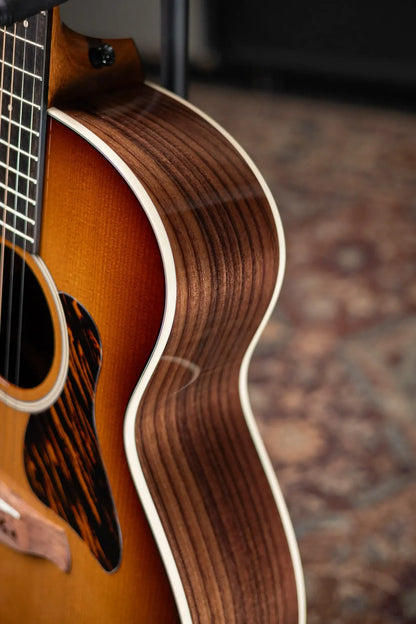 Taylor Gold Label 714e SB Super Auditorium Acoustic/Electric Guitar - Sunburst with Firestripe Pickguard and Hardshell Case