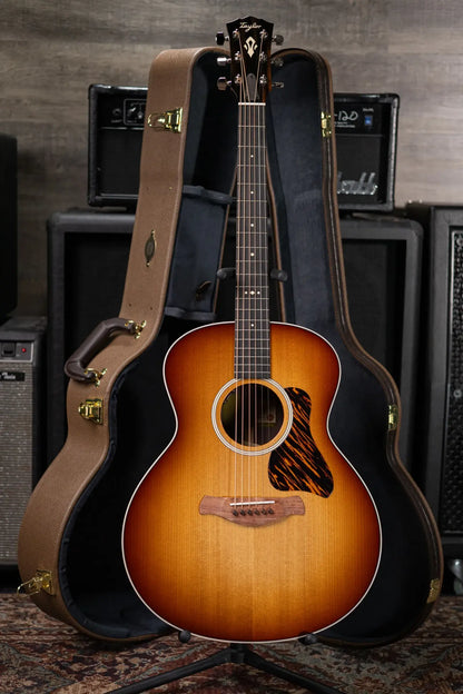 Taylor Gold Label 714e SB Super Auditorium Acoustic/Electric Guitar - Sunburst with Firestripe Pickguard and Hardshell Case