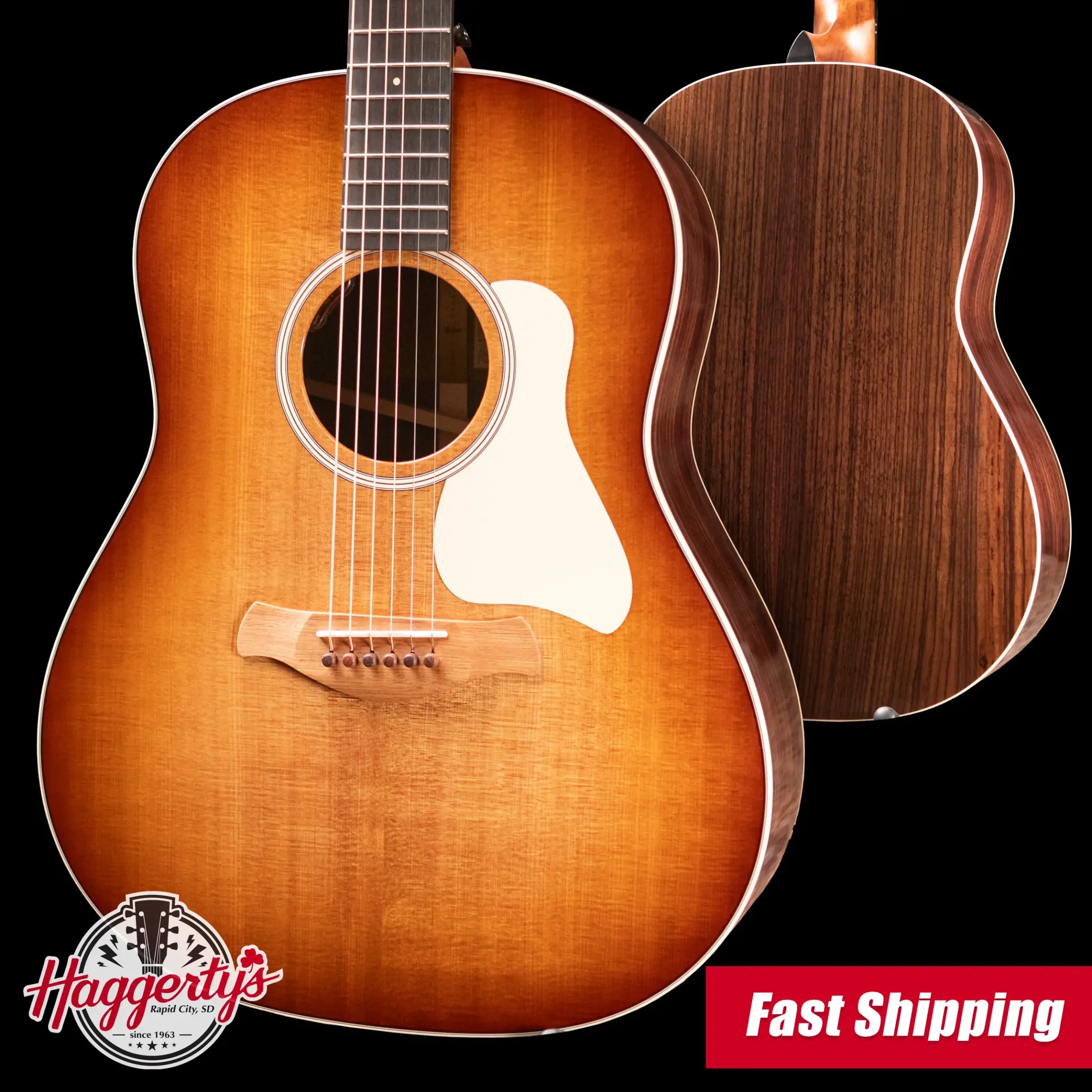 Taylor Gold Label 717e Grand Pacific Acoustic/Electric Guitar - Sunburst with Cream Pickguard and Hardshell Case