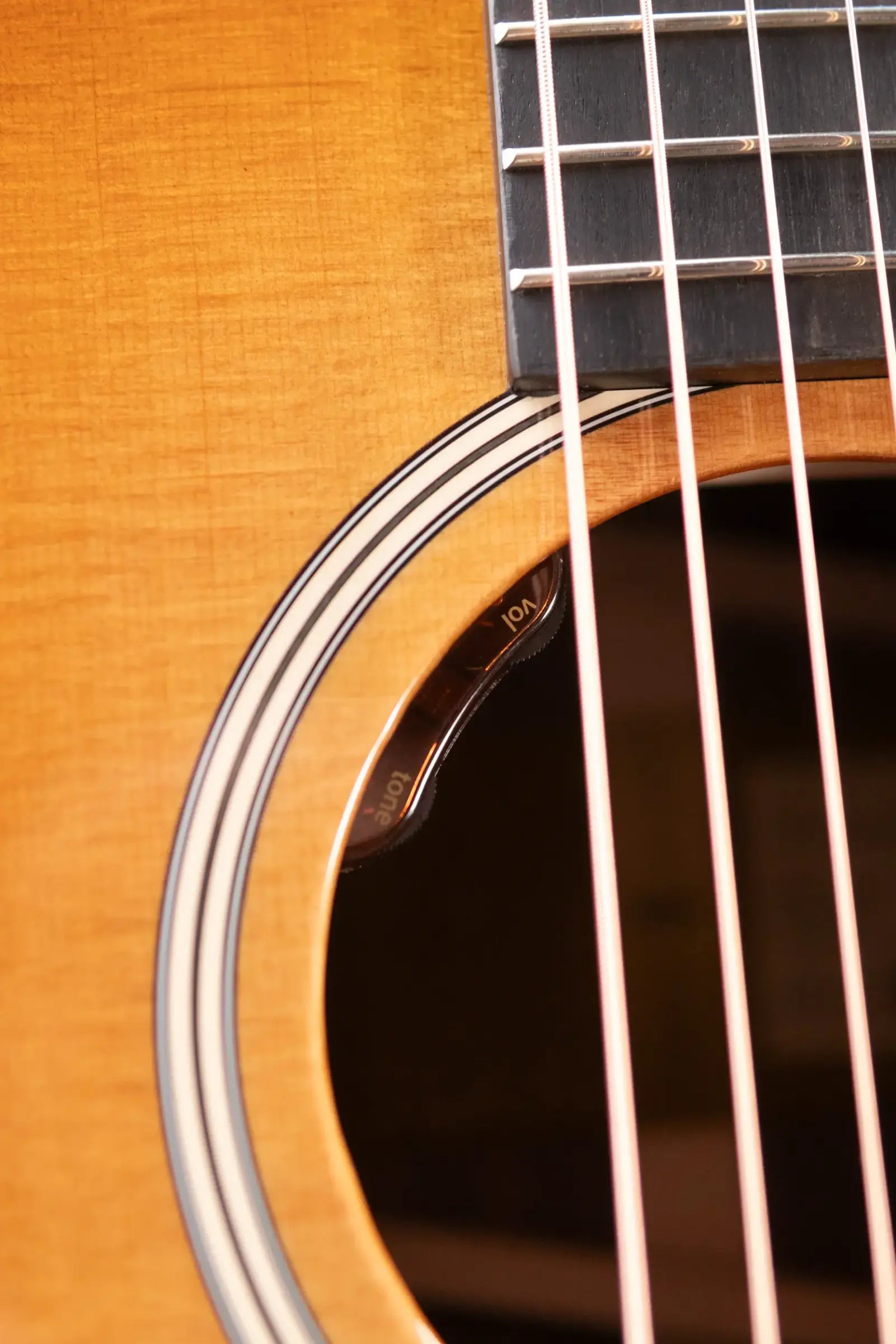 Taylor Gold Label 717e SB Grand Pacific Acoustic/Electric Guitar - Sunburst with Firestripe Pickguard and Hardshell Case