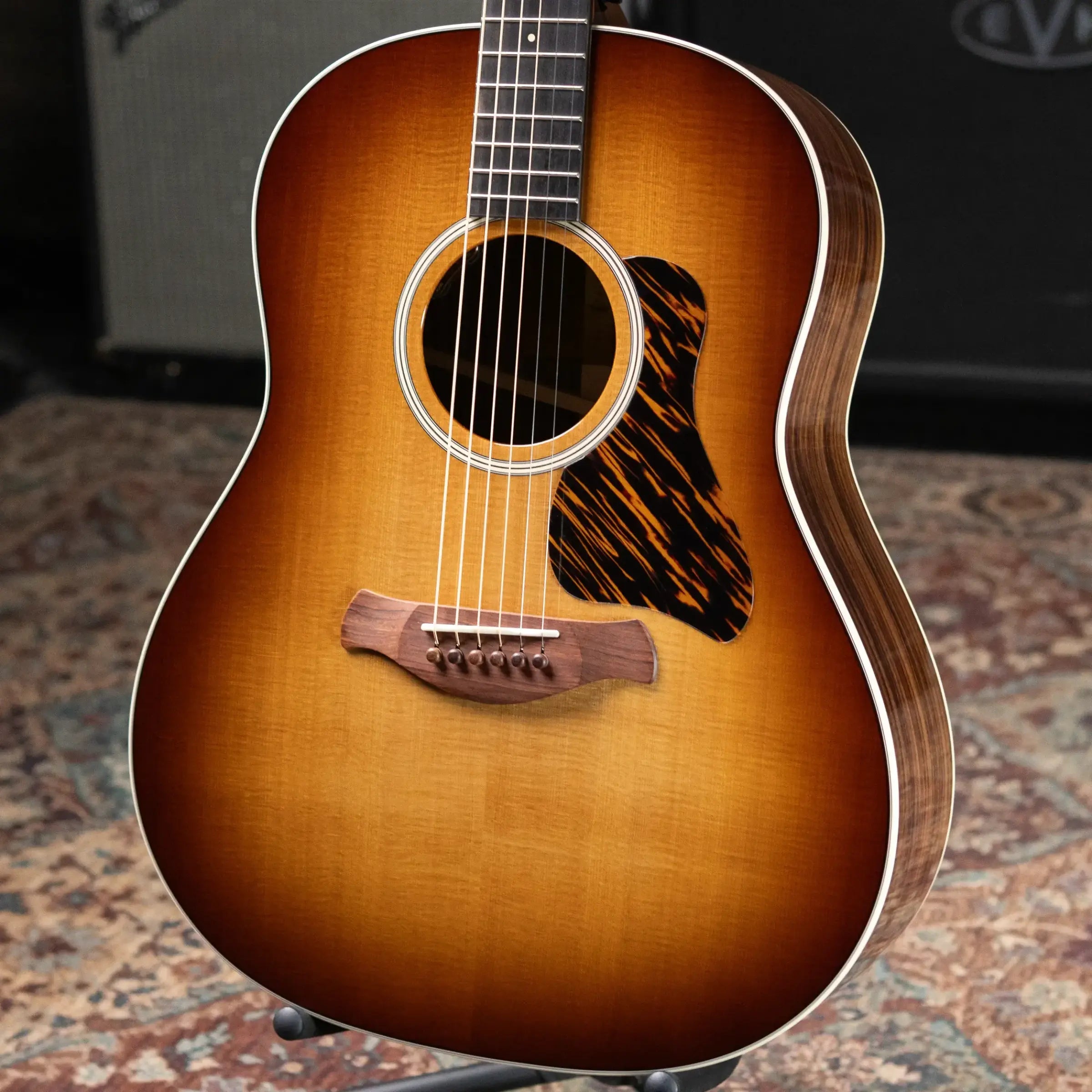 Taylor Gold Label 717e SB Grand Pacific Acoustic/Electric Guitar - Sunburst with Firestripe Pickguard and Hardshell Case