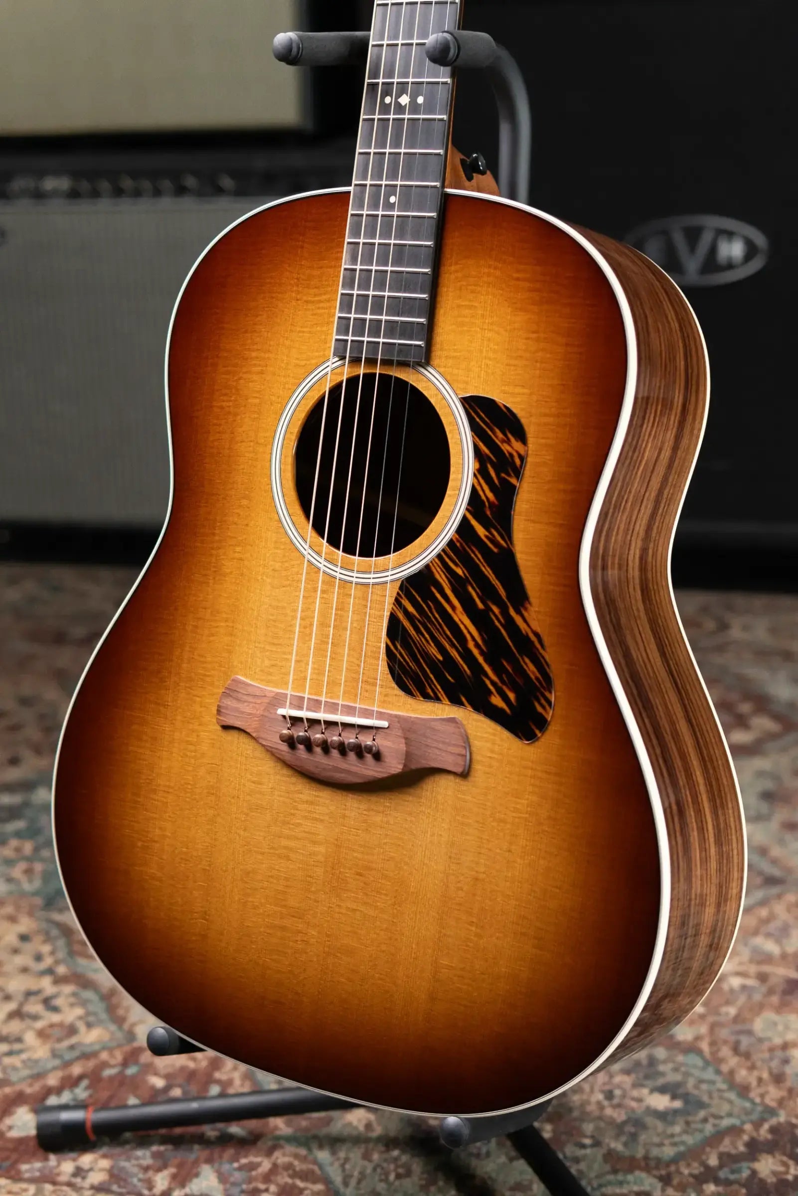 Taylor Gold Label 717e SB Grand Pacific Acoustic/Electric Guitar - Sunburst with Firestripe Pickguard and Hardshell Case