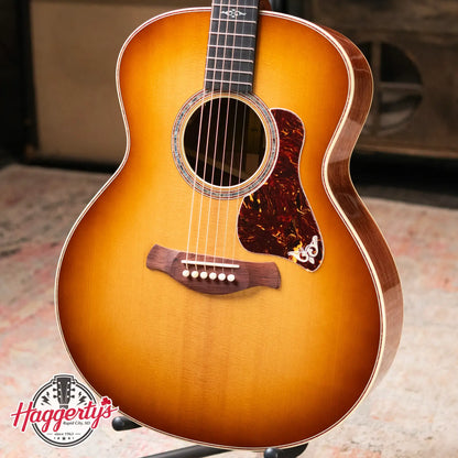 Taylor Gold Label 814e Honduran Rosewood Super Auditorium Acoustic/Electric Guitar - Burst Top with Hardshell Case - Floor Demo